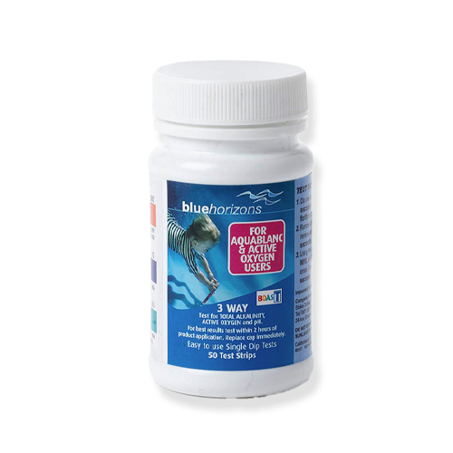 Blue Horizons Aquablanc & Active Oxygen Test Strips (50 Strips)