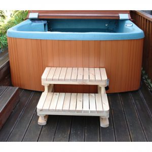 Wooden Spa Step 30in