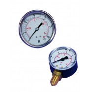 3D/Purex pressure gauge - back mount - 0.25” male BSP thread-0