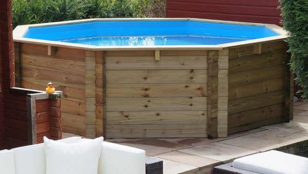 10ft Wooden Fun Pool 4ft deep with Upgrade Kit-0