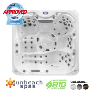 Sunbeach SB388DL 4 Person Hot Tub | Blue Cube Direct