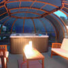 Sunhouse Hot Tub Garden Enclosure | Blue Cube Direct