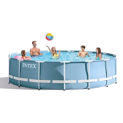 Intex Prism Above Ground Pool 12' | Blue Cube Direct