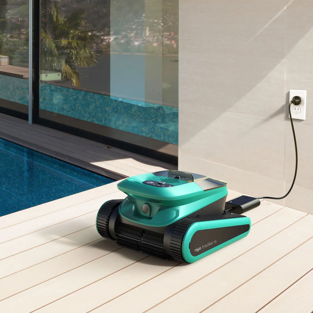 Maytronics Niya Tracker 55 Robotic Pool Cleaner - Sonar Navigation, App Control - Image 2