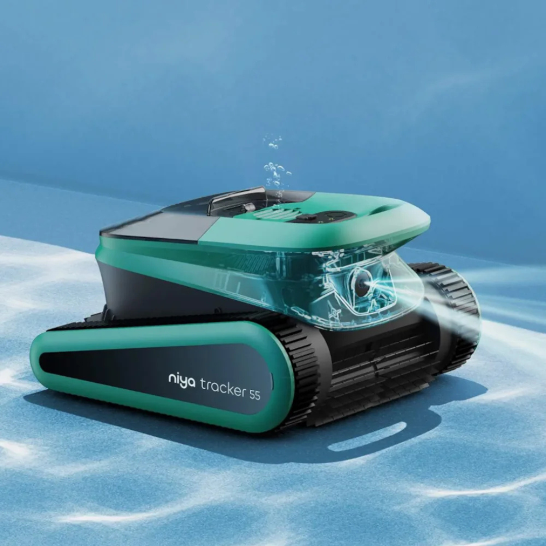 Maytronics Niya Tracker 55 Robotic Pool Cleaner - Sonar Navigation, App Control - Image 3