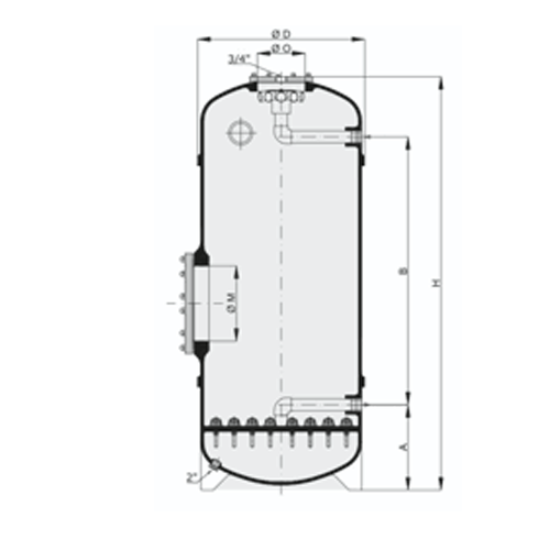 Calplas DCH High Bed Industrial Swimming Pool Filter - Image 2